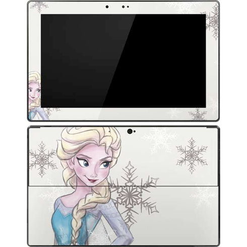 Disney Frozen Elsa Snowflakes Art Surface Pro Tablet Skin